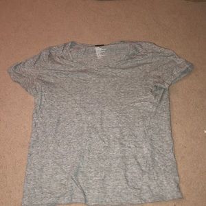 Grey shirt vneck